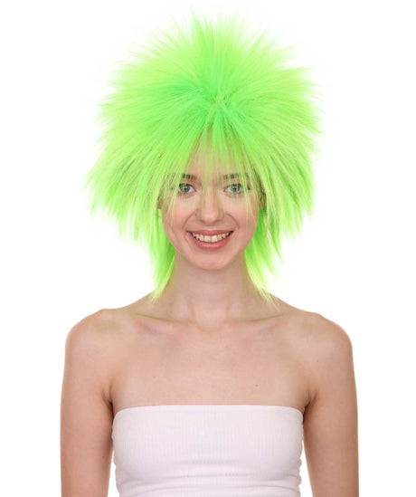 Funky Punk Lime Wig | Character Cosplay Halloween Wig | HPO