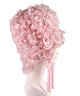 Women's Baroque Marie Antoinette Aristocrat Wig with Faux Pearl Strings - Adult Historical Wigs | HPO