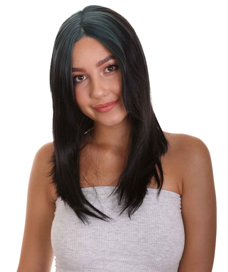 Billie - Women's 26 in. Lace Front Multiple Colors Fashion Mullet with Various Color Roots | Nunique