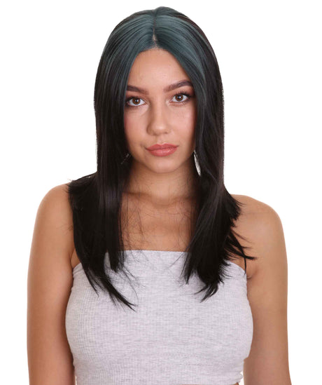 Billie - Women's 26 in. Lace Front Multiple Colors Fashion Mullet with Various Color Roots | Nunique