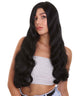 Nunique Adult Women's 24" In. - Long Length Jet Black Straight Hair - Lace Front Heat Resistant Fibers
