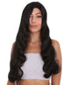 Nunique Adult Women's 24" In. - Long Length Jet Black Straight Hair - Lace Front Heat Resistant Fibers