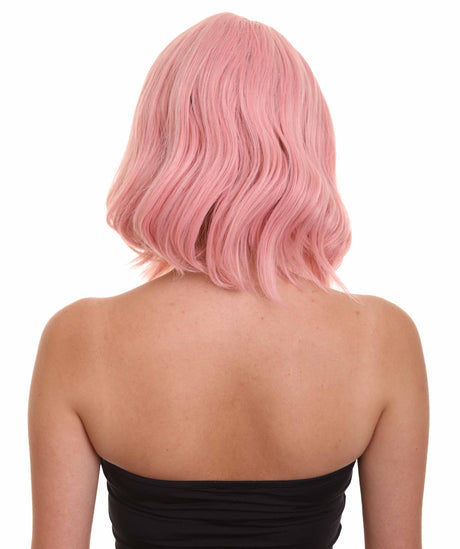 Amie - Women's Shoulder Length Wavy Wig with Face Framing Bangs - Fashion Wig | NU