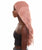 Anya - Nunique Women's  30" Wavy Lace Front Heat Resistant Fashion Icon Wig - Extra Long Length Pink Hair - Easy to Wear and Simple to Maintain