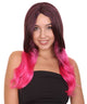 Long Neon Ombre Center Part with Loose Curls - Cosplay Wigs | HPO