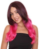 Long Neon Ombre Center Part with Loose Curls - Cosplay Wigs | HPO