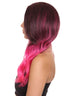 Long Neon Ombre Center Part with Loose Curls - Cosplay Wigs | HPO