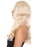 Nunique Adult Women's 22" In. Make Up Artist Princess Wig - Long Length Wavy Blonde Hair With Dark Roots