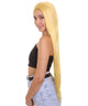 Nunique Adult Women's 30" In. American Social Media Personality Wig - Extra Long Length Golden Blonde Hair