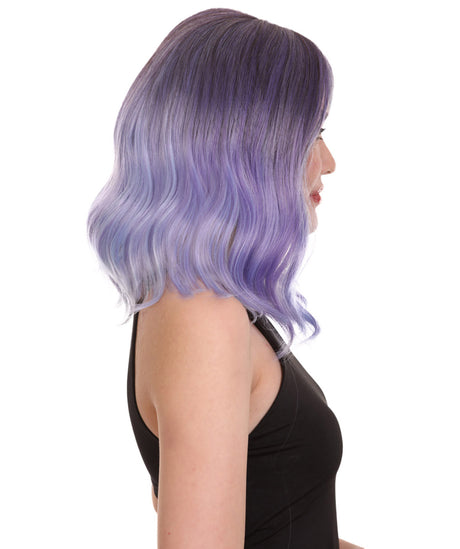 Amie - Women's Shoulder Length Wavy Wig with Face Framing Bangs - Fashion Wig | NU