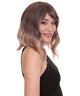 Amie - Women's Shoulder Length Wavy Wig with Face Framing Bangs - Fashion Wig | NU