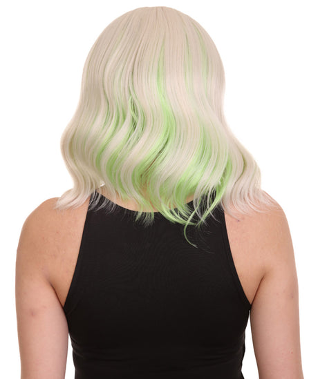 Amie - Women's Shoulder Length Wavy Wig with Face Framing Bangs - Fashion Wig | NU