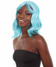 Amie - Women's Shoulder Length Wavy Wig with Face Framing Bangs - Fashion Wig | NU