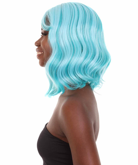 Amie - Women's Shoulder Length Wavy Wig with Face Framing Bangs - Fashion Wig | NU