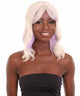 Amie - Women's Shoulder Length Wavy Wig with Face Framing Bangs - Fashion Wig | NU