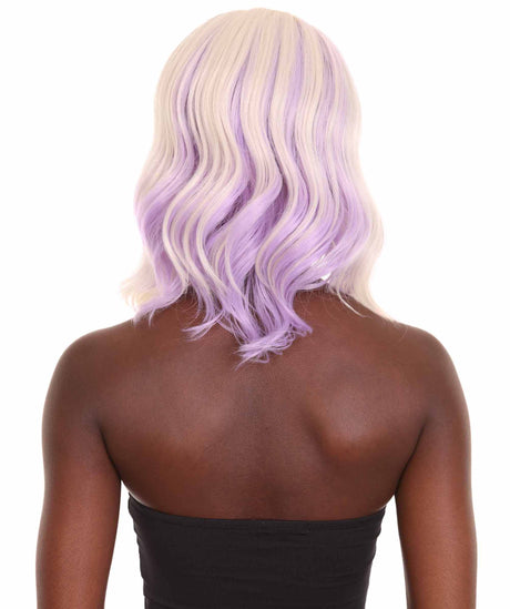 Amie - Women's Shoulder Length Wavy Wig with Face Framing Bangs - Fashion Wig | NU