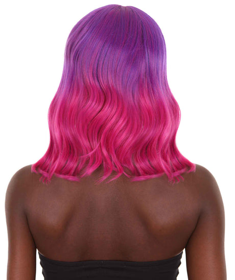 Amie - Women's Shoulder Length Wavy Wig with Face Framing Bangs - Fashion Wig | NU