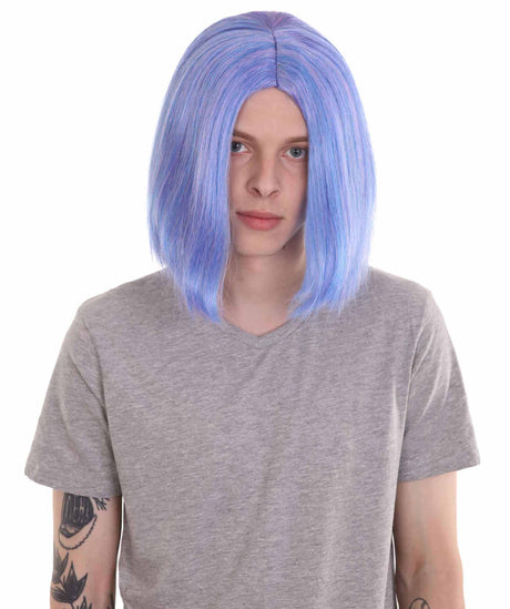 Men's Anime Chin Length Center Part - Adult Halloween Wigs | HPO