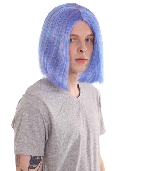 Men's Anime Chin Length Center Part - Adult Halloween Wigs | HPO