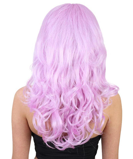 Women's Long Lavender Center Part Blowout - Adult Halloween Wigs | HPO