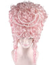 Women's Baroque Marie Antoinette Aristocrat Wig with Faux Pearl Strings - Adult Historical Wigs | HPO