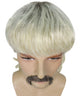 Adult Men's Zookeeper of Animals Mullet With HandleBar Mustache