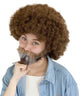 HPO | 80's Painterly Afro Wig and Beard Set | Celebrity Costume, Men's Halloween Wig