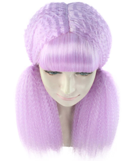 Lt Purple Doll Wig | Fancy Party Event Ready Halloween Wig | HPO