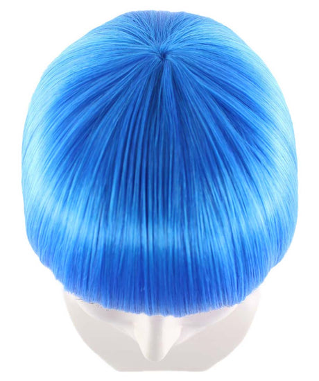 Blue Bob Wig | Short Cosplay Halloween Wig | HPO