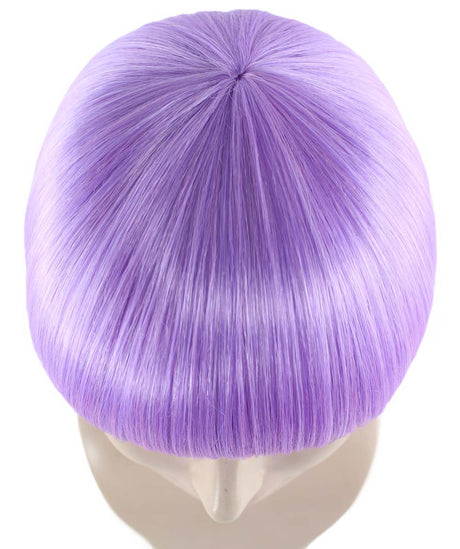 Purple Bob Wig | Party Ready Fancy Cosplay Halloween Wig | HPO