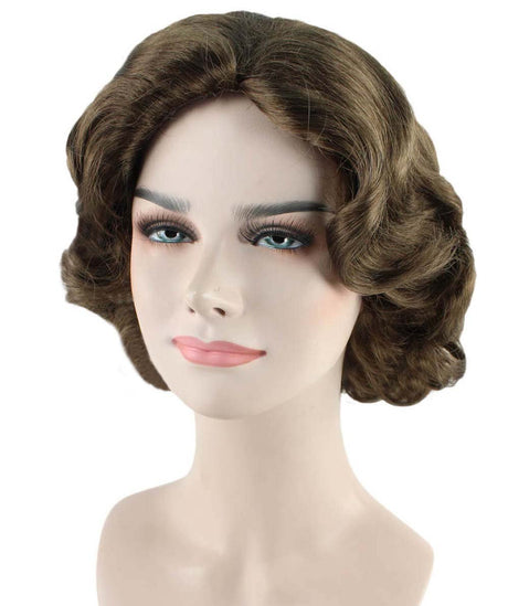 Women's 20's Wavy Bob with Big Curls - Halloween Wigs | HPO