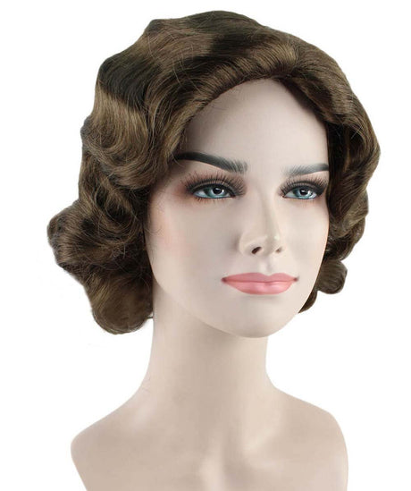 Women's 20's Wavy Bob with Big Curls - Halloween Wigs | HPO
