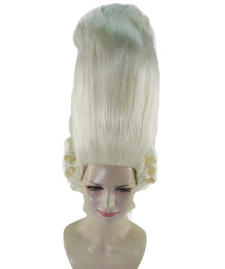 Colonial Beehive Wig | White Historical Wigs | HPO