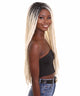 Nunique Adult Women's 28" In. American Singer Dreadlocks Wig - Long Length Beach Blonde Hair With Dark Roots