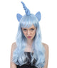  Women's Long Waves Unicorn Wig