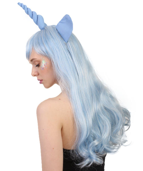 Unicorn Wig Side View