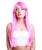 Women's Long Hot Pink Wig
