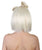 Women's Blonde Bob with Bangs and Bow Bun Wig - Adult Fashion Wigs | HPO