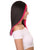 Adult Women's 18" Inch Long Length Straight 4x4 Lace Front Red Highlights Natural Hairline Beauty Wig, 100% Heat Resistant Fibers, Perfect for your Everyday Wear and Styling to your Expectations! -   Wig, Straight | NU