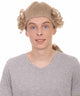 18th Century Colonial Peruke Gentleman's Powdered Curly Wig - Halloween Wigs | HPO