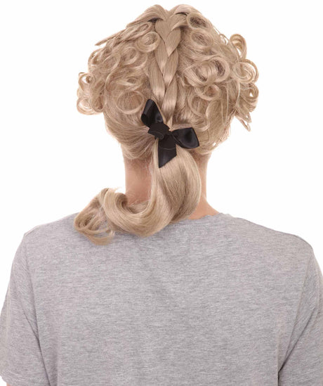 18th Century Colonial Peruke Gentleman's Powdered Curly Wig - Halloween Wigs | HPO
