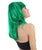 Dolly Pigtail Green Wig Side View