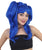 Dolly Pigtail Dark Blue Wig