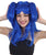 Women's Dark Blue Halloween Wig