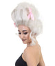 Women's Baroque Marie Antoinette Bouffant Wig with Bows - Adult Historical Wigs | HPO