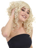 Women's Long Blonde Curly Wig with Bangs - Adult Halloween Wigs | HPO