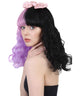 Women's Two Tone Pin Up Style Wig with Pastel Bow - Adult Fashion Wigs | HPO