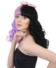 Women's Two Tone Pin Up Style Wig with Pastel Bow - Adult Fashion Wigs | HPO