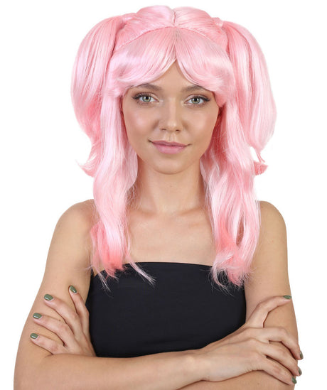 Pink wigs for women