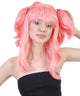 Coral Ponytails Wig
